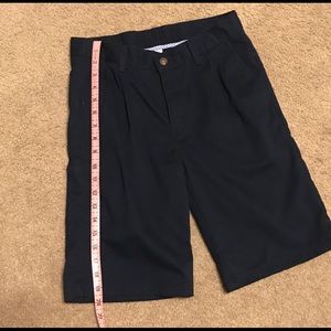 Like new, blue boys uniform shorts